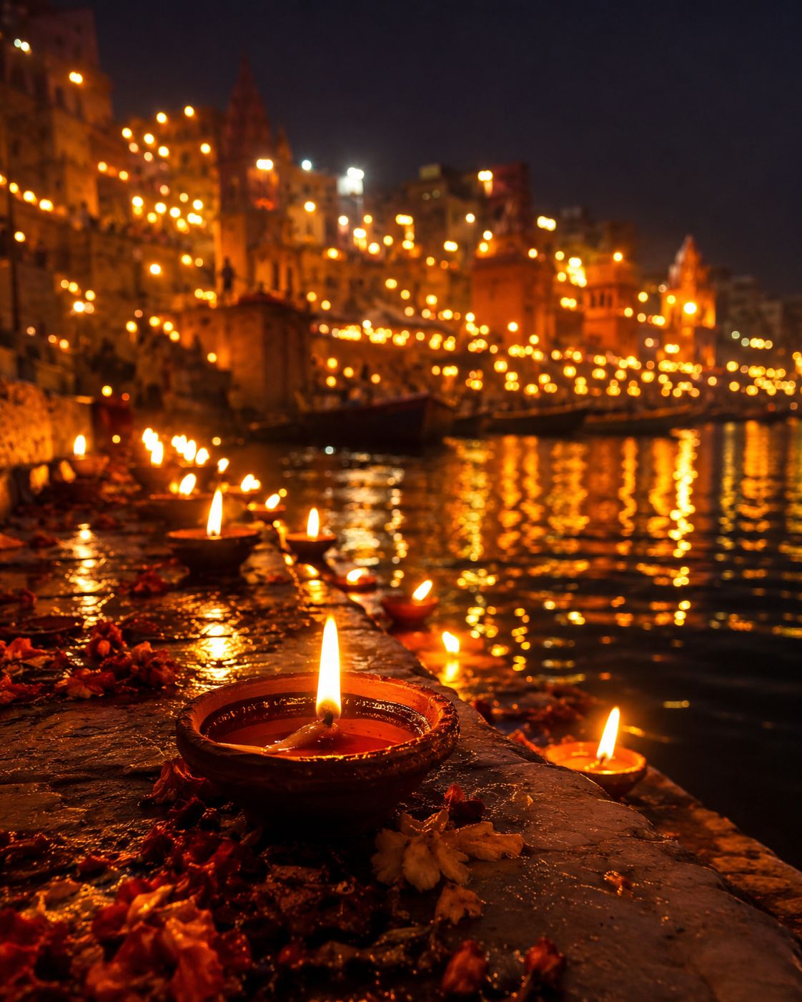 Dev Deepawali Diyas