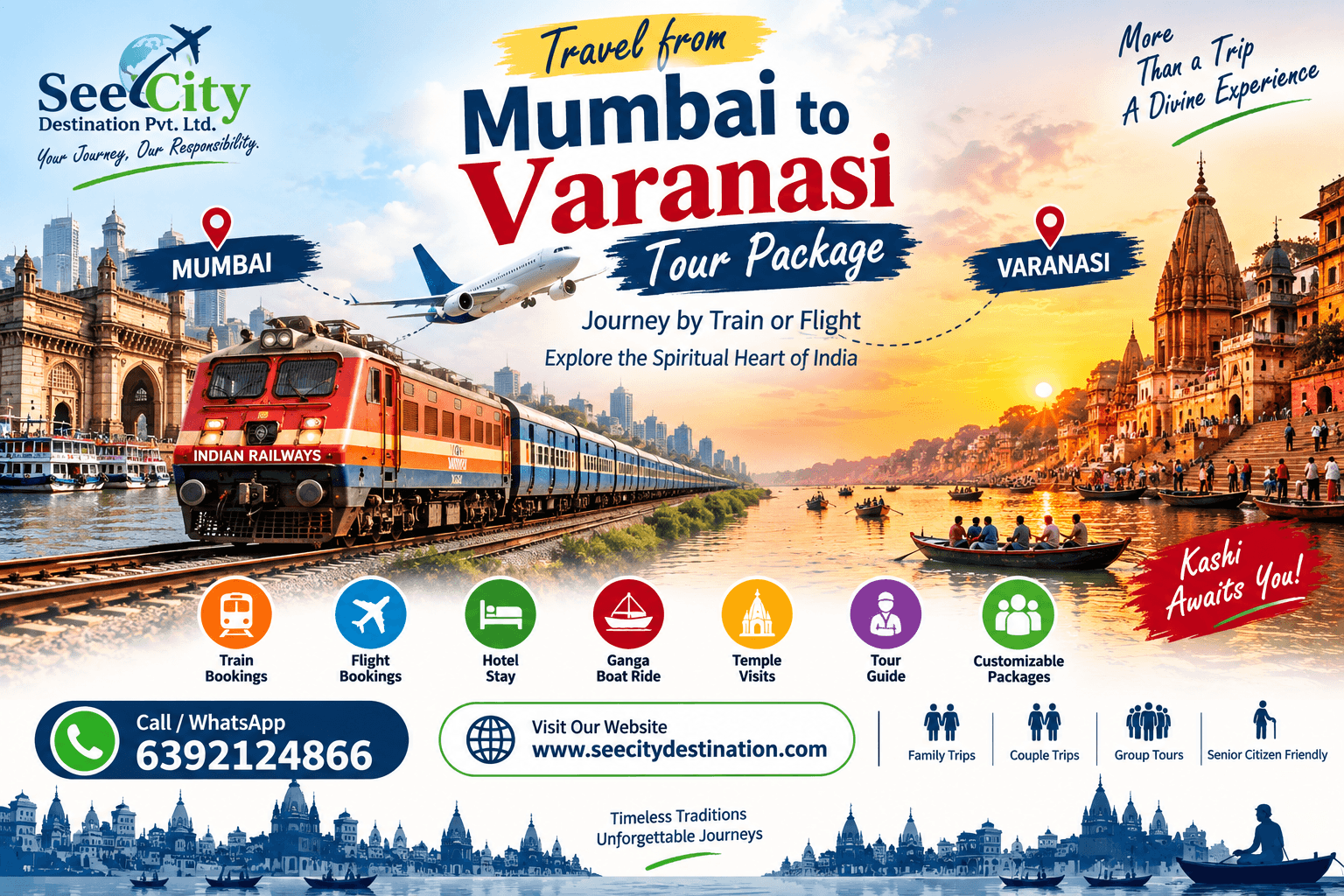 Varanasi Tour Package from Mumbai: Plan Your Perfect Kashi Getaway