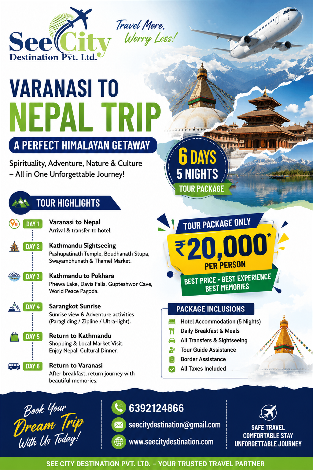 Varanasi to Nepal Trip- A Memorable Himalayan Journey