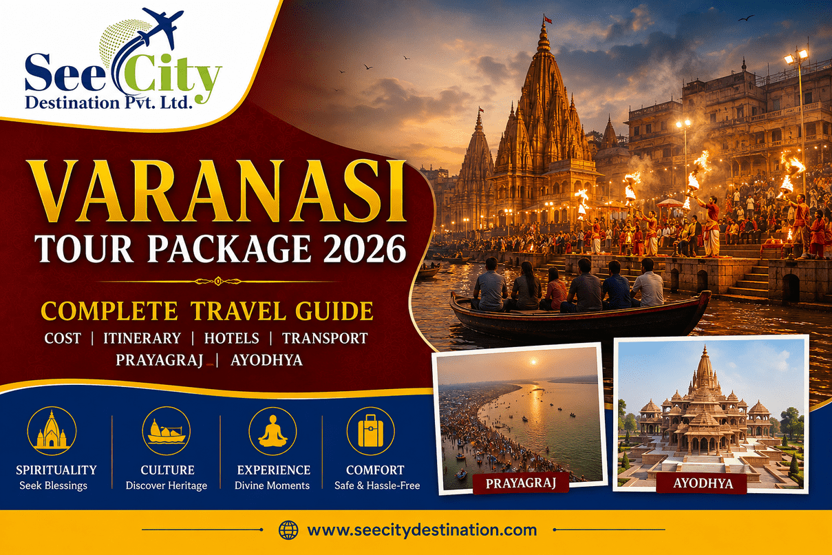 Varanasi Tour Package 2026: Complete Travel Guide, Cost, Itinerary, Hotels, Prayagraj & Ayodhya