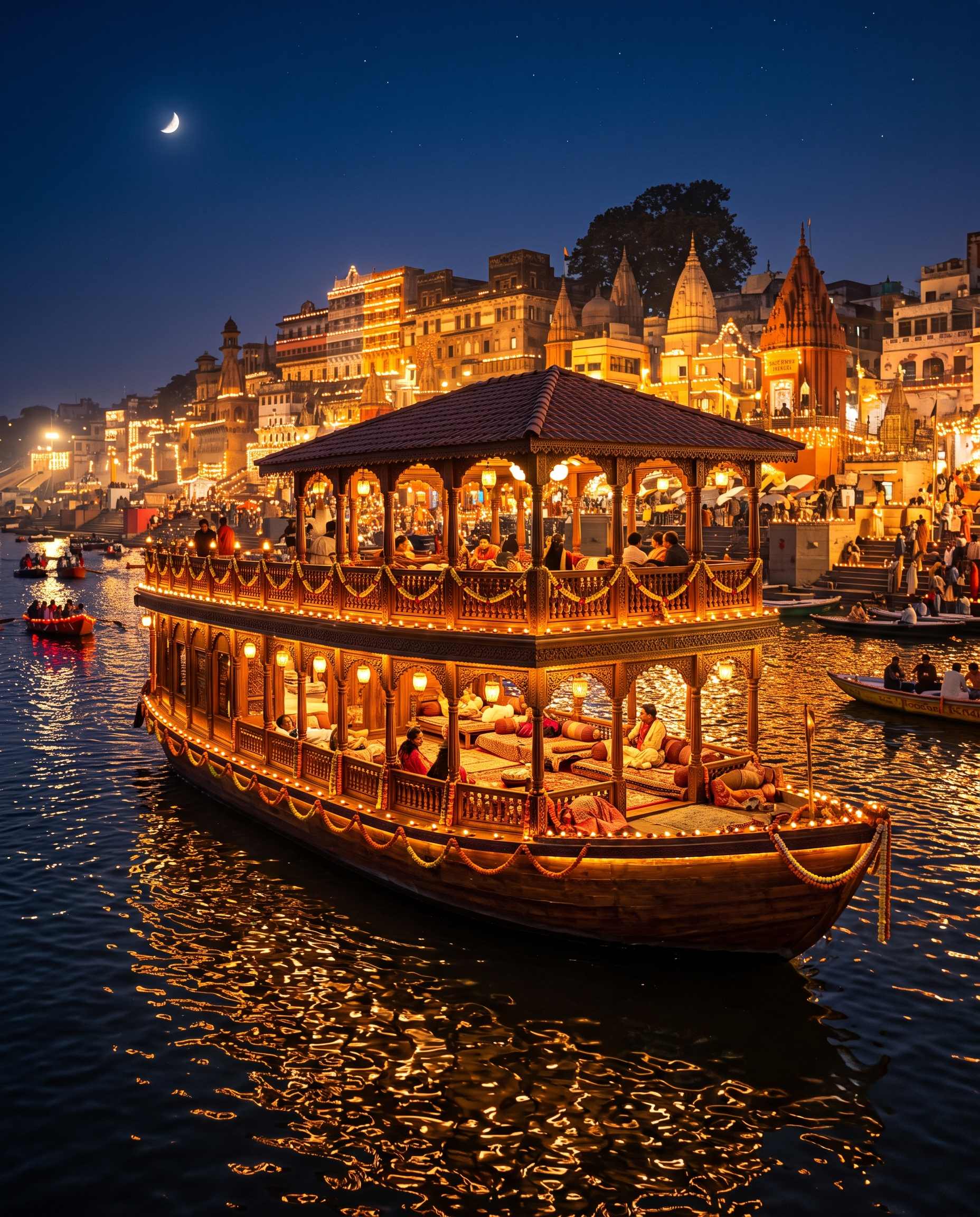 Bajra Boat – Double Decker