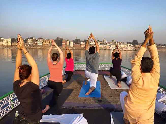 Spiritual Yoga Tour with Morning Boat Ride